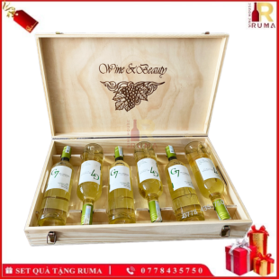 Set quà tặng 6 chai vang Chile G7 Sauvignon Blanc