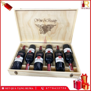 Set quà tặng 6 chai vang Úc Margheria