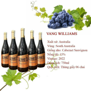 Rượu vang Úc Williams