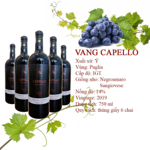 Rượu vang Ý Capello