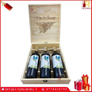 Set quà tặng 3 chai rượu vang Tây Ban Nha Dani Altis