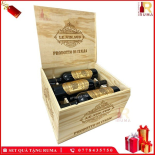 Set quà tặng 6 chai vang Chile Nando