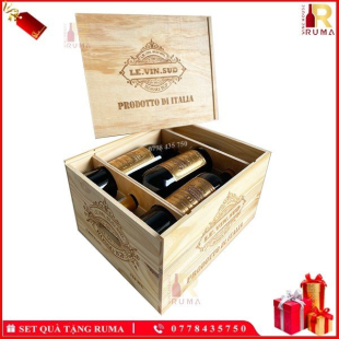 Set quà tặng 6 chai vang Pháp Nicolas