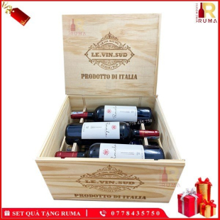 Set quà tặng 6 chai vang Tây Ban Nha Pamela