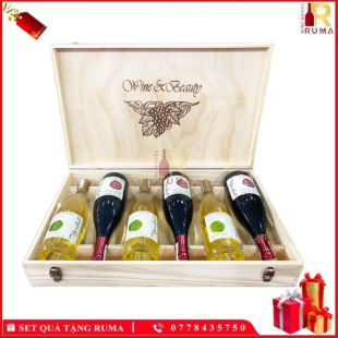 Set quà tặng 6 chai vang Úc Marshall