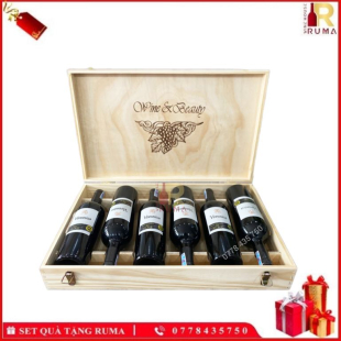 Set quà tặng 6 chai vang Ý Veronica Rosso